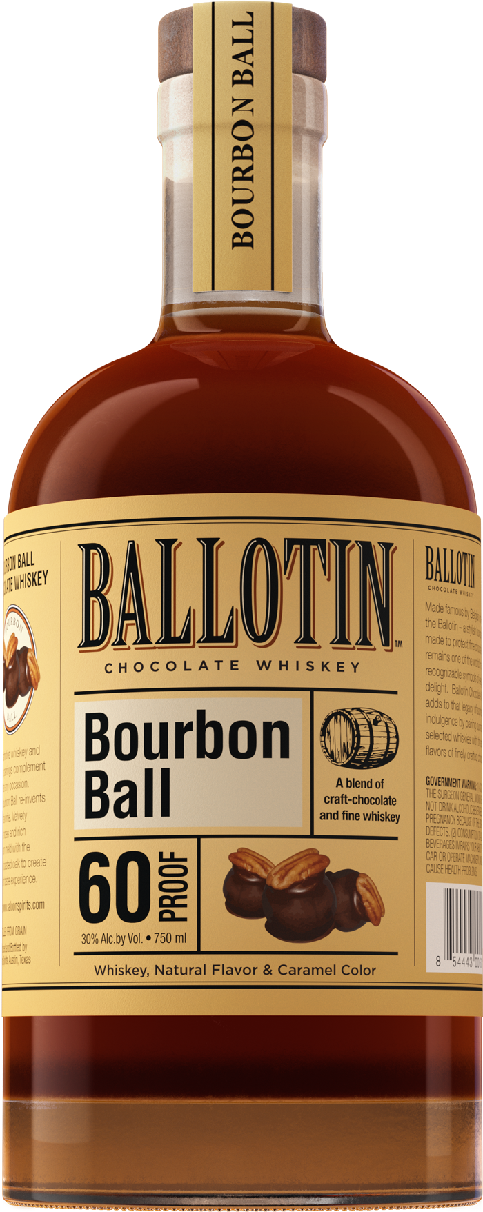 Buy Ballotin Bourbon Ball Chocolate Whiskey Online -Craft City