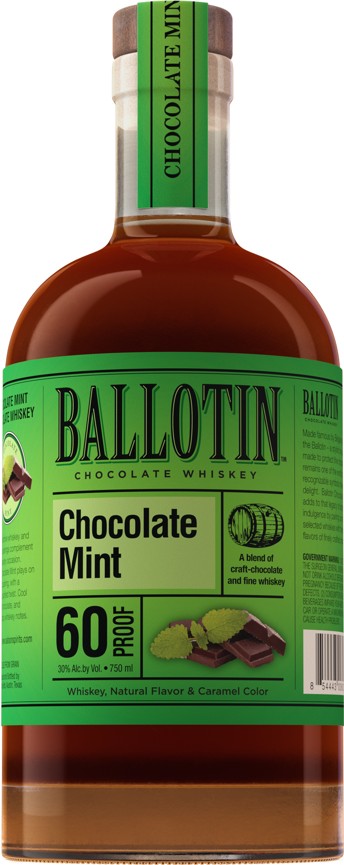 Buy Ballotin Chocolate Mint Whiskey Online -Craft City