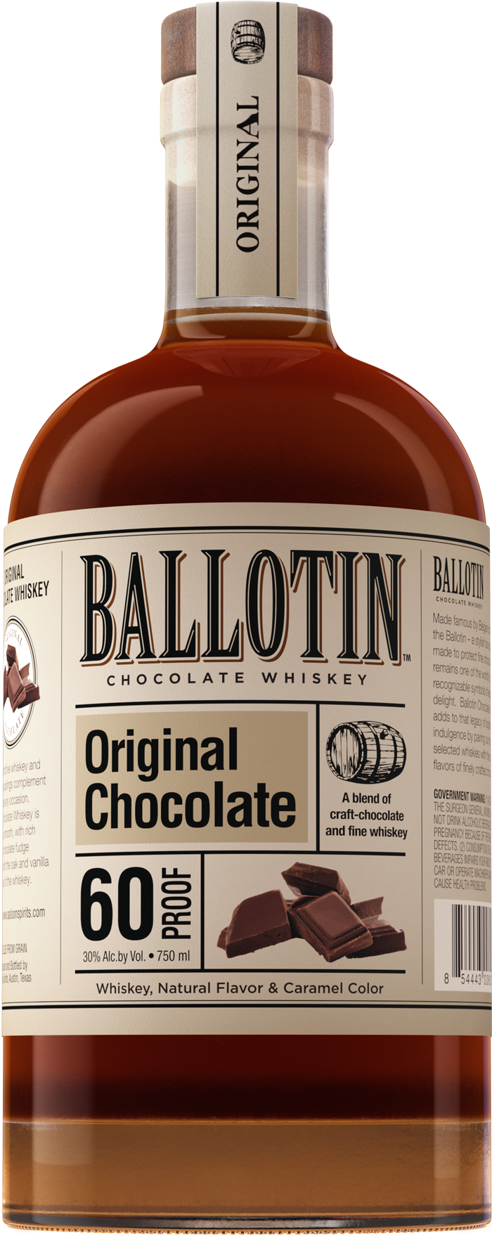 Buy Ballotin Original Chocolate Whiskey Online -Craft City