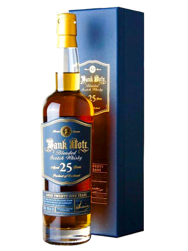 Buy Bank Note 25 Year Blended Scotch Online -Craft City
