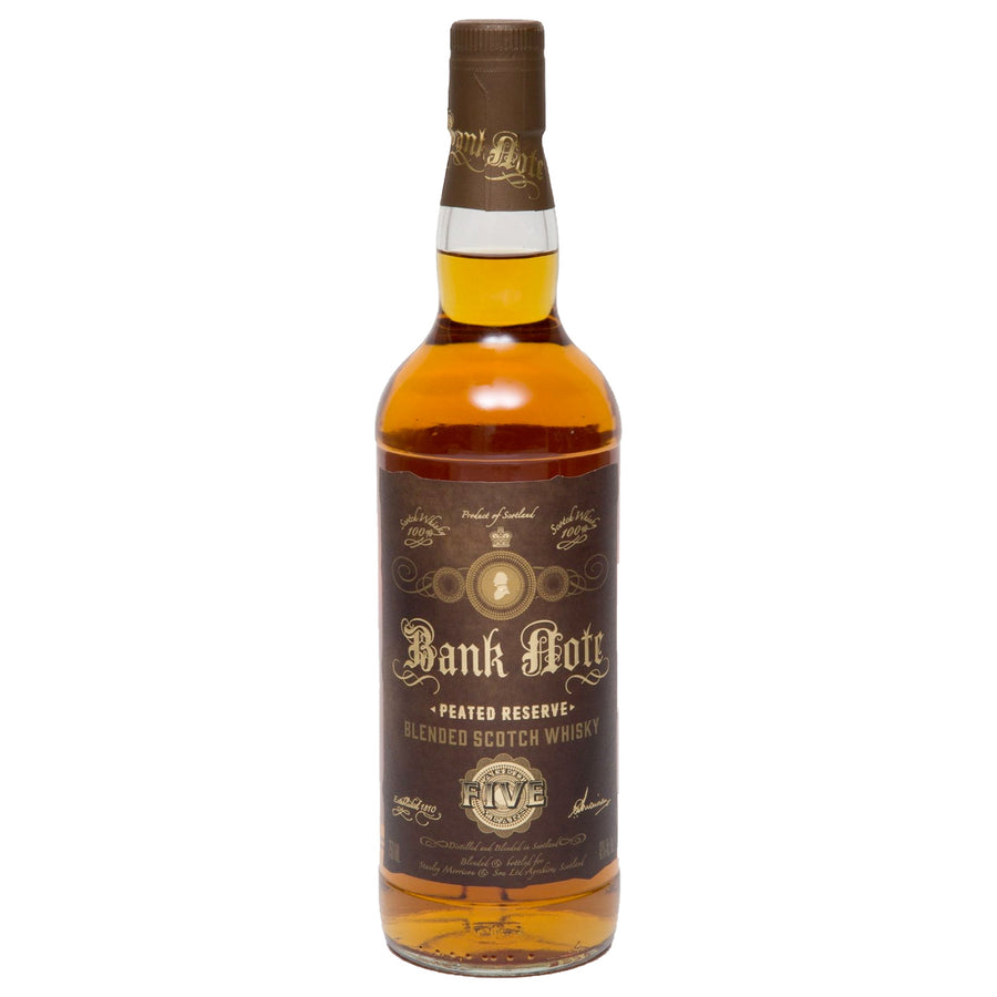 Buy Bank Note 5 Year Peated Reserve Blended Scotch Whisky Online -Craft City