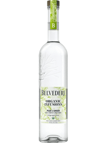 Buy Belvedere Vodka Organic Infusions Pear & Ginger Online -Craft City