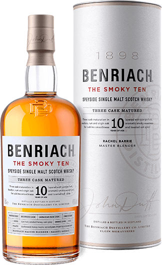 Buy Benriach Smokey Ten Single Malt Scotch Whiskey Online -Craft City