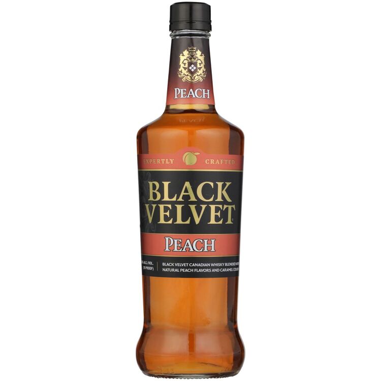 Buy Black Velvet Peach Flavored Whiskey Online -Craft City