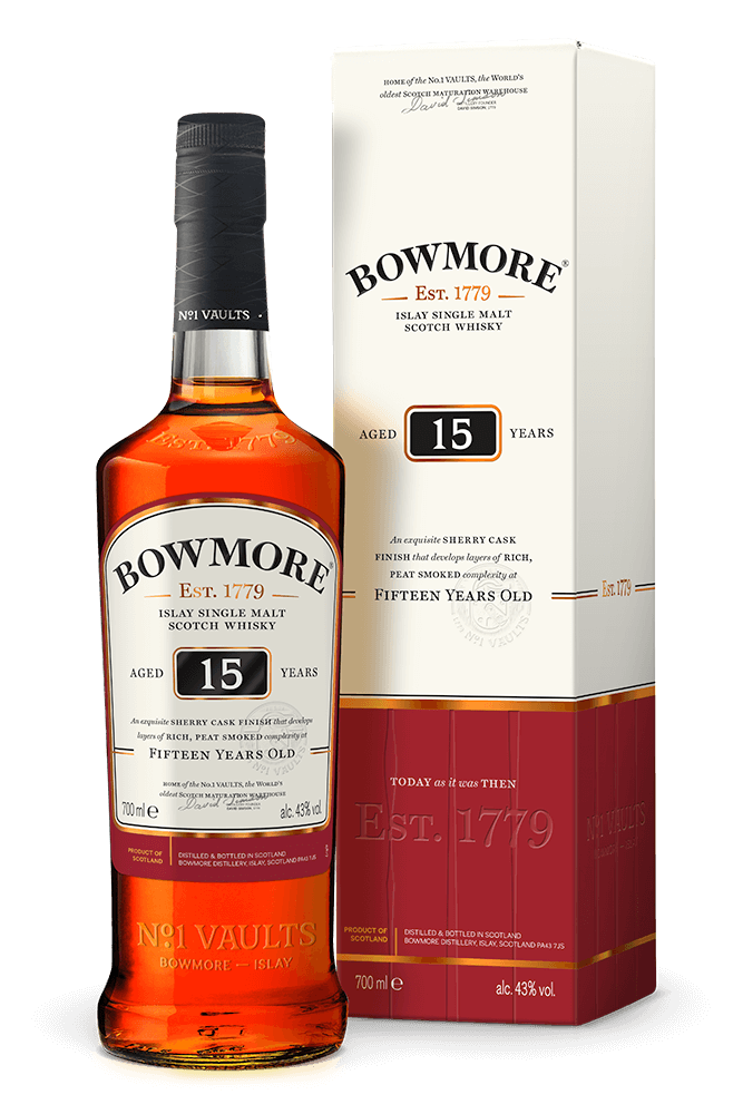 Buy Bowmore 15 Year Old Scotch Whisky Online -Craft City