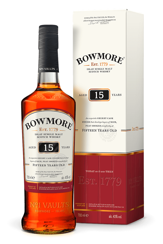 Buy Bowmore Darkest 15 Year Old Scotch Online -Craft City