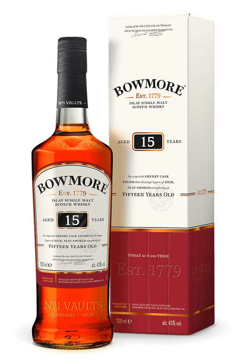 Buy Bowmore Darkest 15 Year Old Scotch Online -Craft City