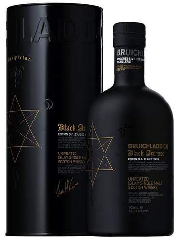 Buy Bruichladdich Black Art 1990 Edition 04.1 23 Aged Years Online -Craft City
