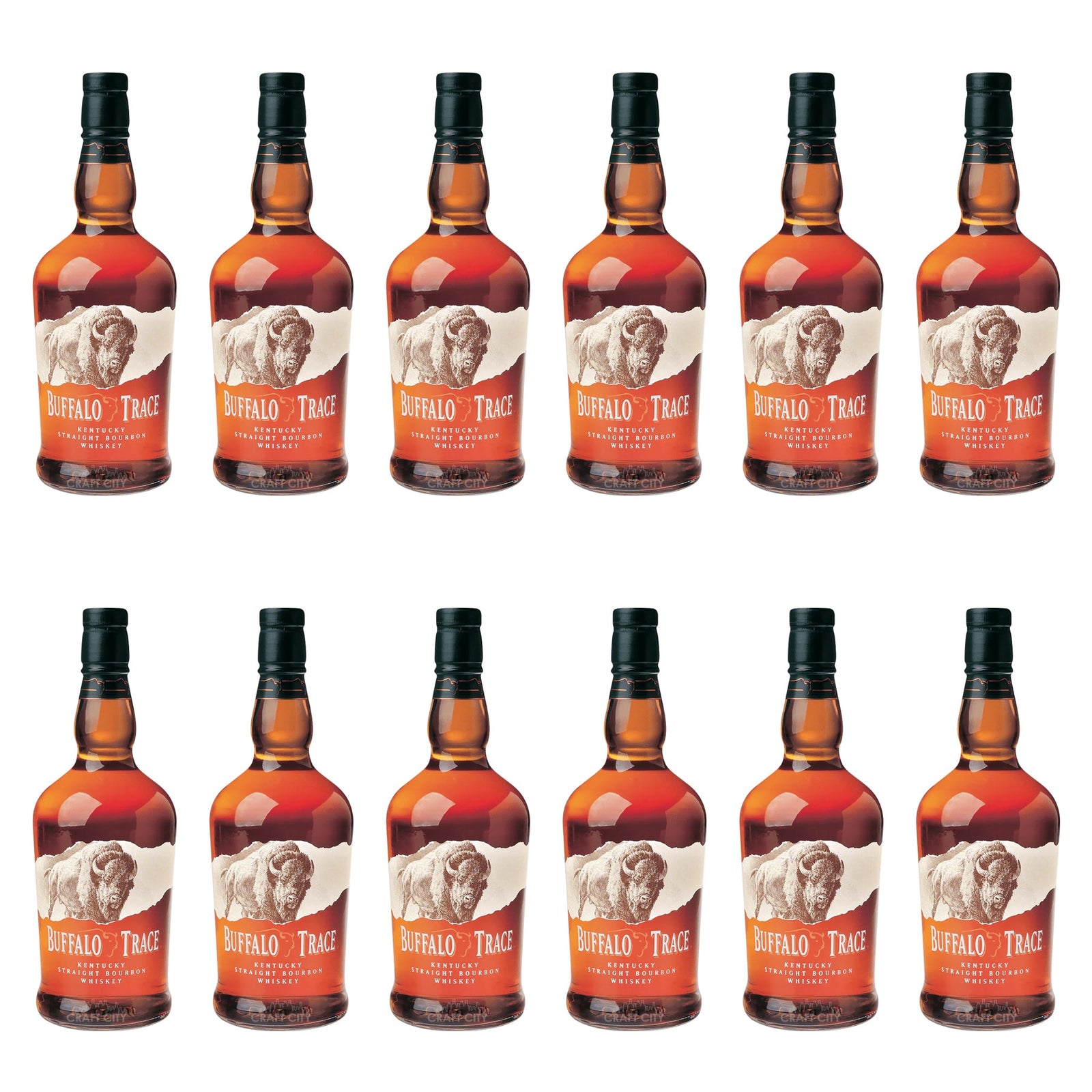 Buy Buffalo Trace Bourbon Whiskey 12pk Bundle Online -Craft City