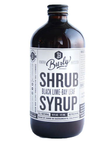 Buy Burly Black Lime Bay Leaf Shrub Syrup Online -Craft City