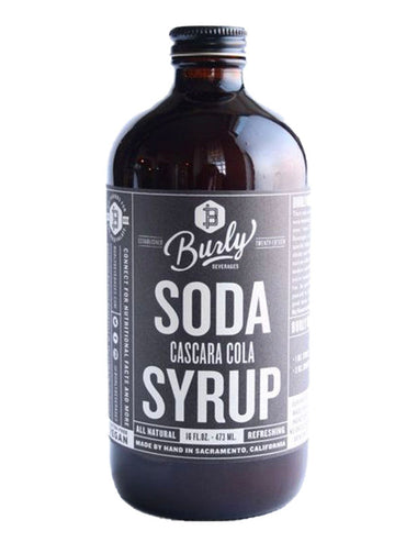 Buy Burly Cascara Cola Soda Syrup Online -Craft City