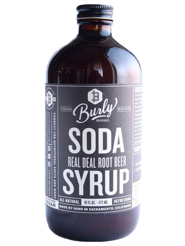 Buy Burly Real Deal Root Beer Soda Syrup Online -Craft City