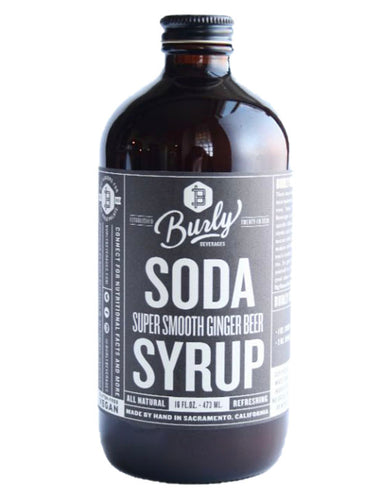 Buy Burly Super Smooth Ginger Beer Soda Syrup Online -Craft City