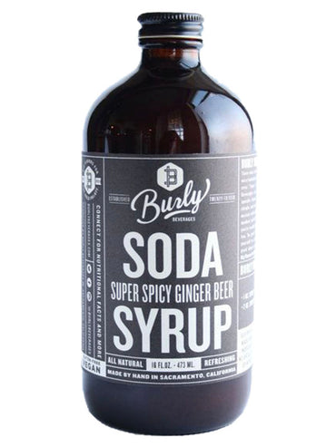 Buy Burly Super Spicy Ginger Beer Soda Syrup Online -Craft City