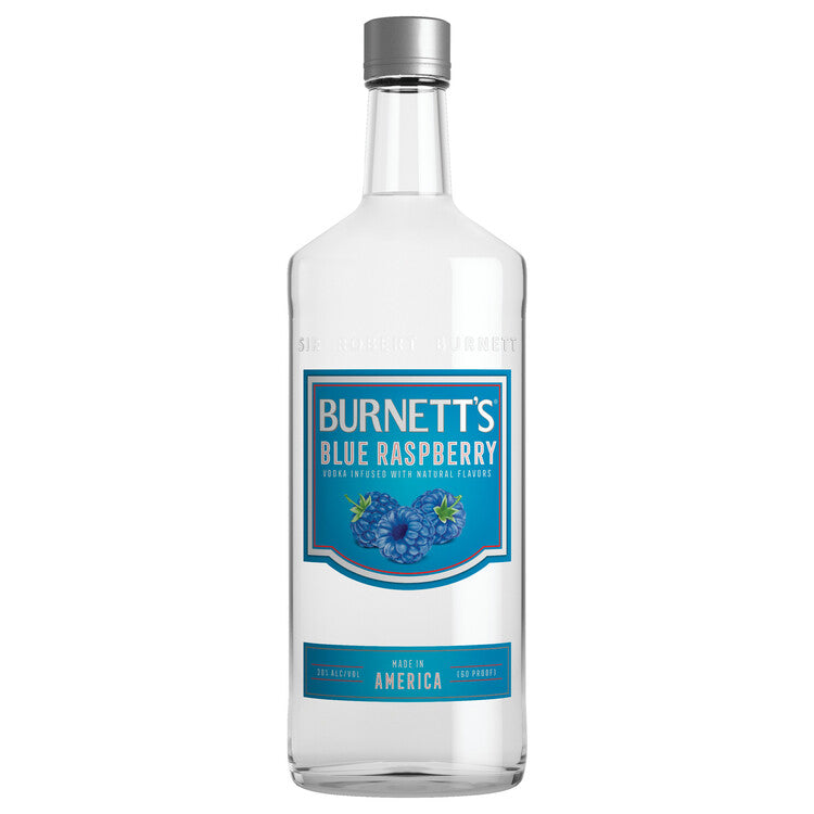 Buy Burnetts Blue Raspberry Flavored Vodka Online -Craft City