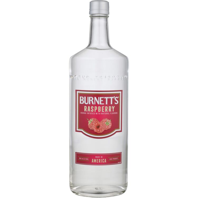 Buy Burnetts Raspberry Flavored Vodka Online -Craft City