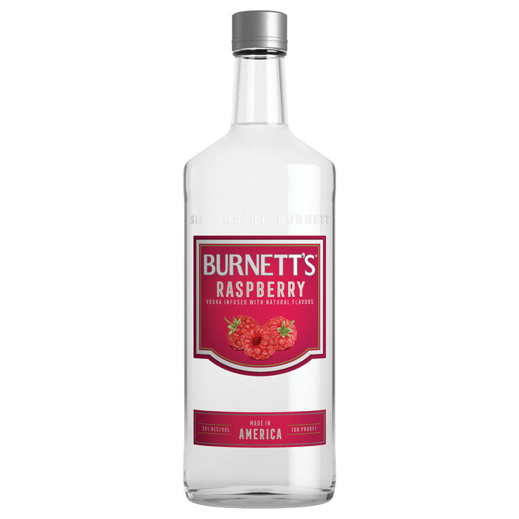 Buy Burnetts Raspberry Flavored Vodka Online -Craft City