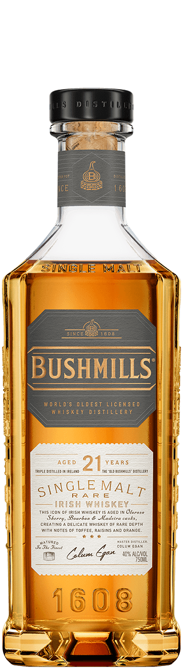 Buy Bushmills 21 Year Old Irish Whiskey Online -Craft City