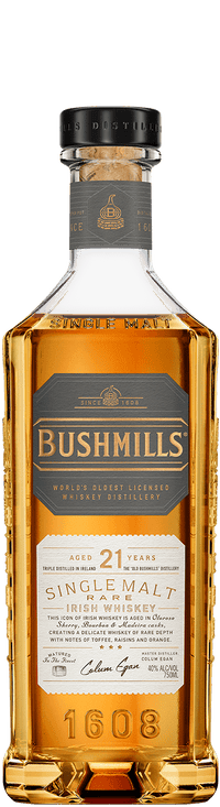 Buy Bushmills 21 Year Old Irish Whiskey Online -Craft City