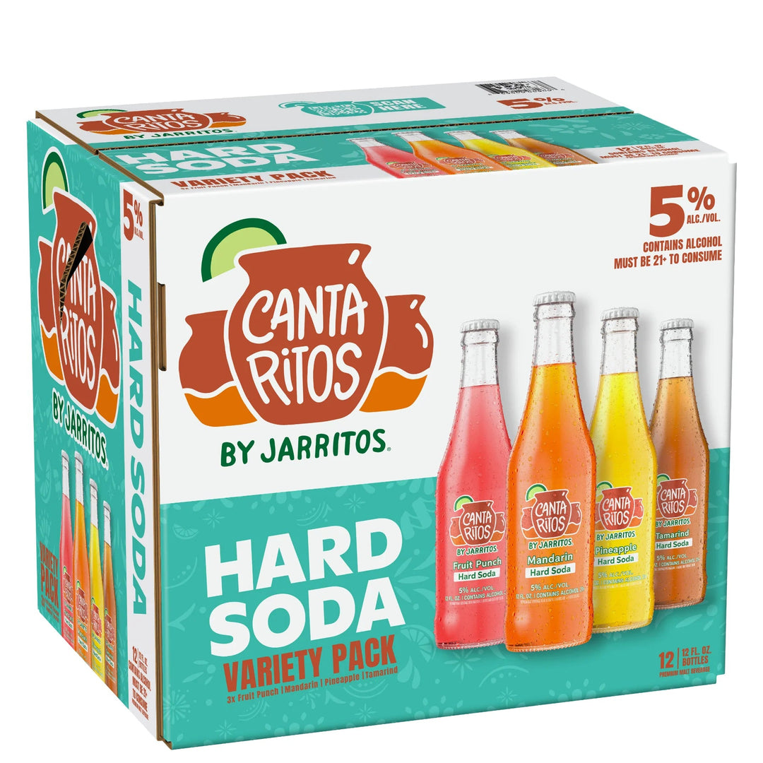 Buy Cantaritos Hard Soda Variety 12pk Online -Craft City