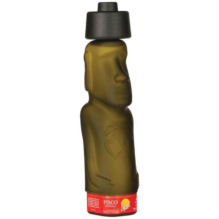 Buy Capel Pisco Reservado Moai Shaped Bottle Online -Craft City