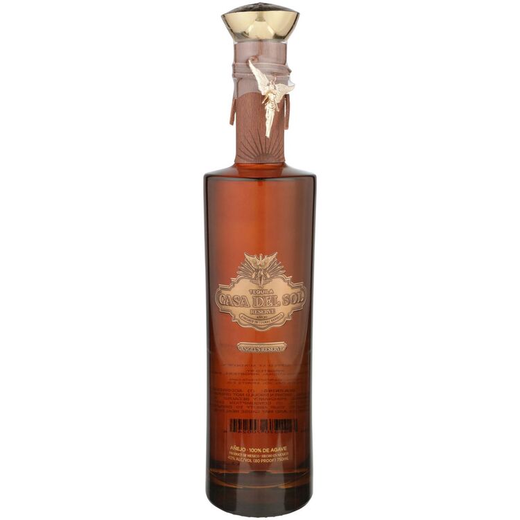 Buy Casa Del Sol Tequila Anejo Angels Reserve : Finished In Cognac Barrels Online -Craft City