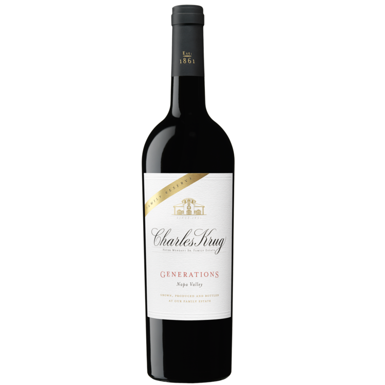 Buy Charles Krug Red Wine Generations Family Reserve Napa Valley Online -Craft City