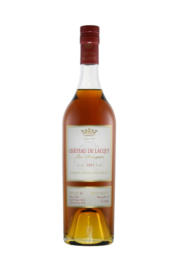 Buy Chateau De Lacquy 1991 Vintage Armagnac #33 Online -Craft City