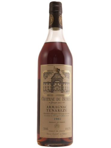 Buy Chateau Du Busca Armagnac 1981 Vintage Tenareze Online -Craft City