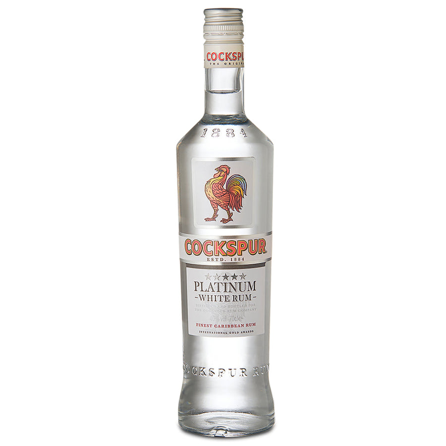 Buy Cockspur Platinum White Rum Online -Craft City