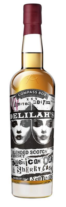 Buy Compass Box Delilah's XXV Scotch Whisky Online -Craft City
