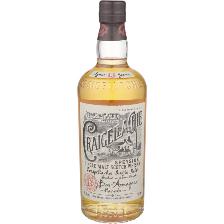 Buy Craigellachie Single Malt Scotch Whiskey Bas Armagnac Barrels 13 Year Online -Craft City