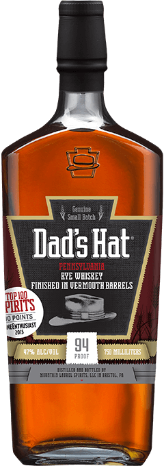 Buy Dad's Hat Pennsylvania Rye Whiskey Vermouth Finished Online -Craft City