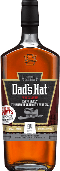 Buy Dad's Hat Pennsylvania Rye Whiskey Vermouth Finished Online -Craft City