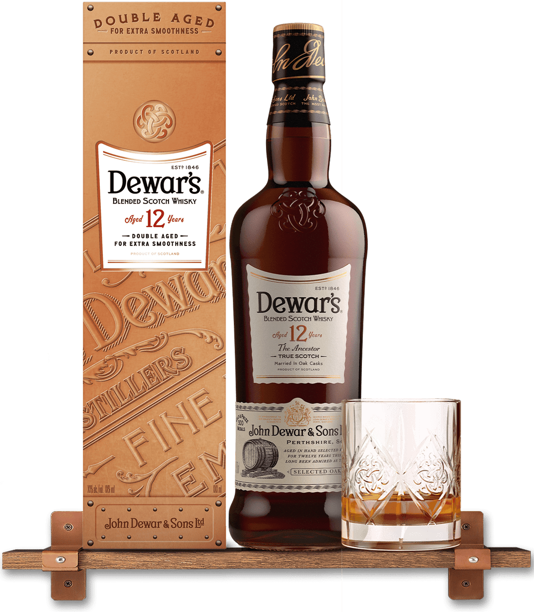 Buy Dewar's 12 Year Old Scotch Whisky Online -Craft City