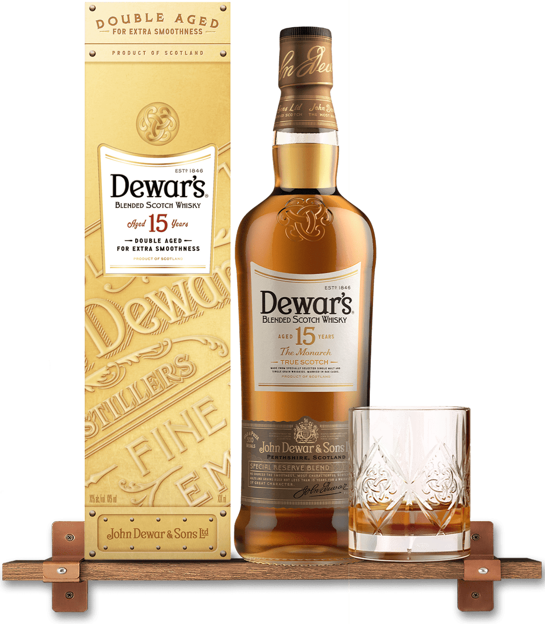 Buy Dewar's 15 Year Old Blended Scotch Whisky Online -Craft City