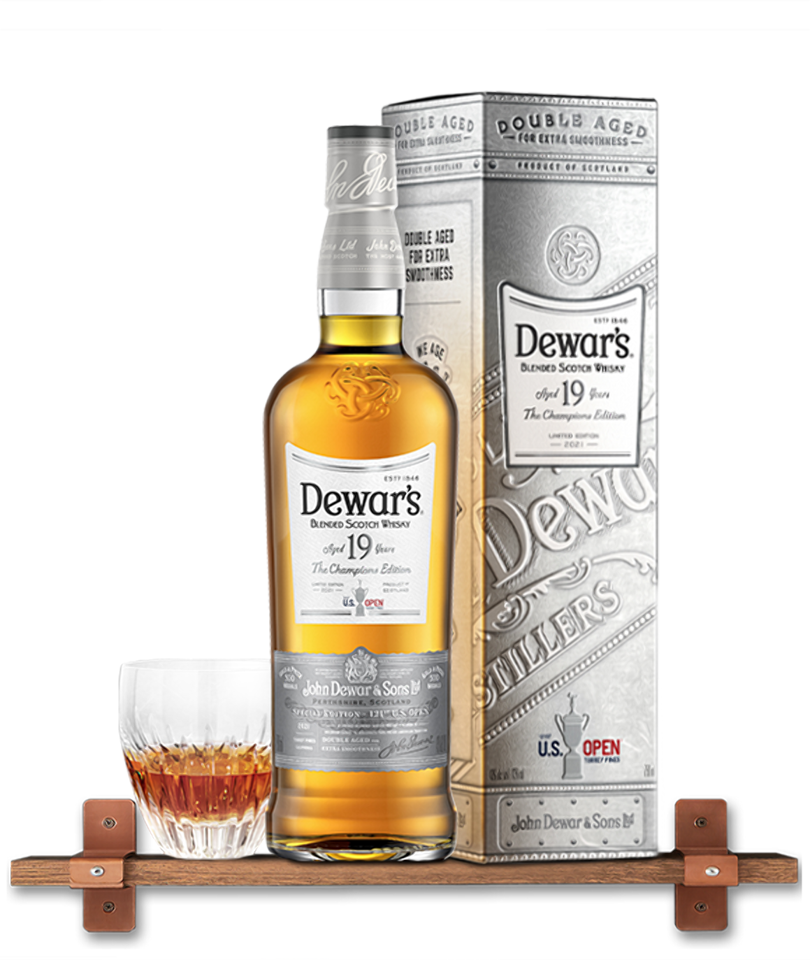 Buy Dewar's 19 Year Old "The Champions Edition" Scotch Whisky Online -Craft City