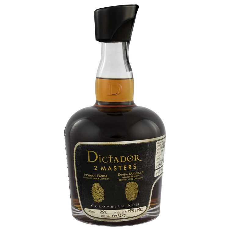 Buy Dictador Aged Rum 2 Masters Barton Wheat 36 Year Online -Craft City