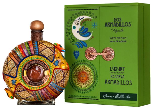 Buy Dos Armadillos Super Premium Extra Anejo Oaxaca (Painted) Online -Craft City