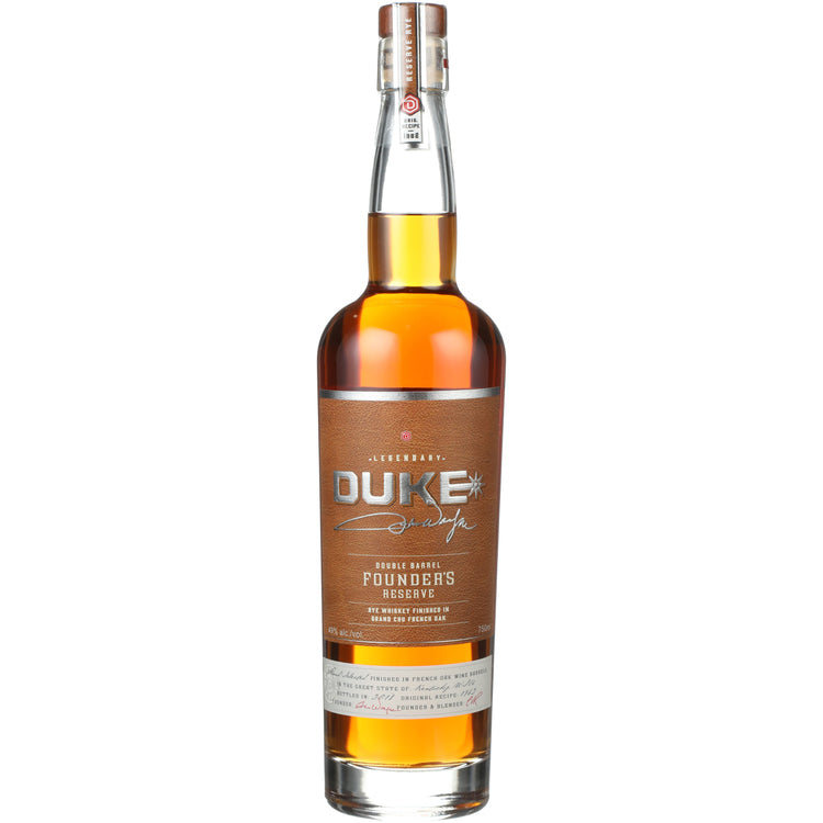 Buy Duke Rye Whiskey Double Barrel Founders Reserve Online -Craft City