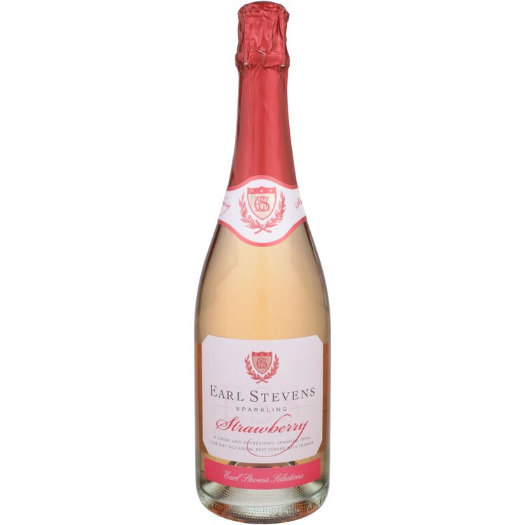 Buy Earl Stevens Sparkling Strawberry Flavored Wine Online -Craft City