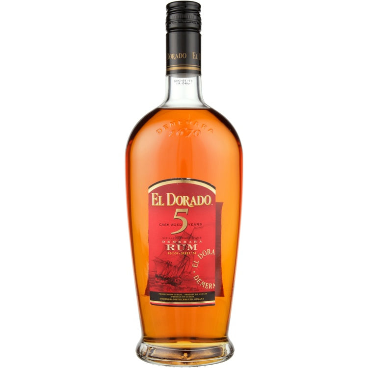 Buy El Dorado Demerara Rum Cask Aged 5 Year Online -Craft City