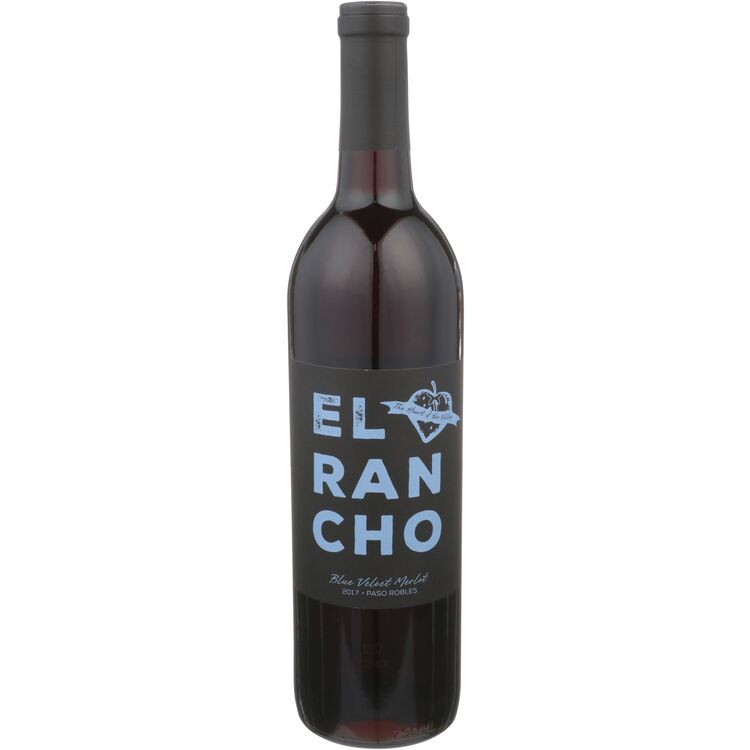 Buy El Rancho Merlot Blue Velvet Paso Robles Online -Craft City