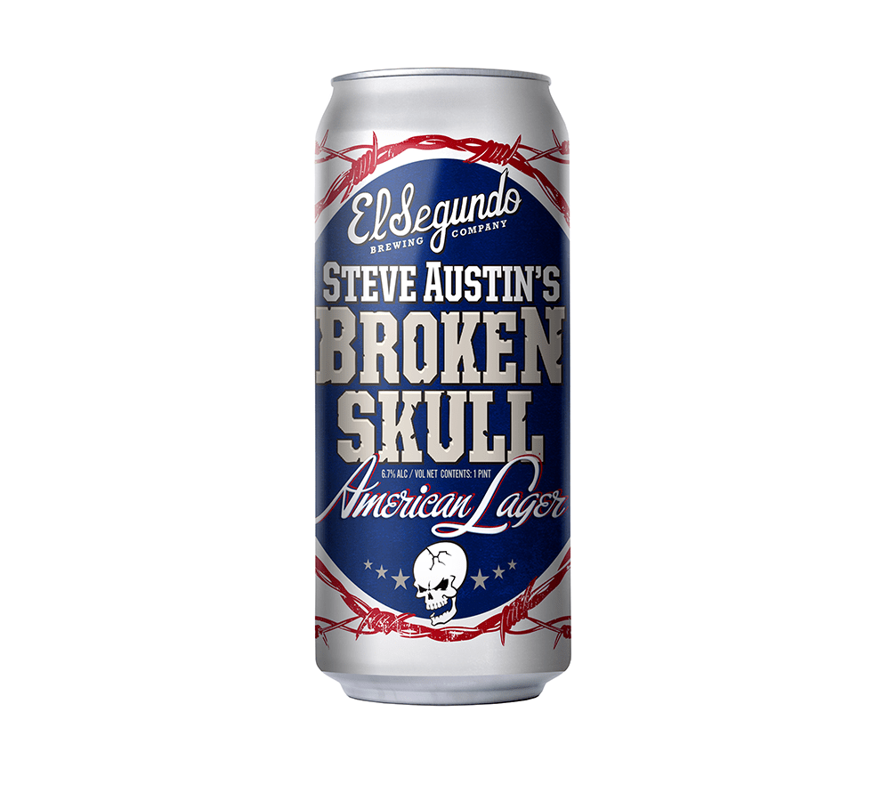 Buy El Segundo Steve Austins Broken Skull American Lager Online -Craft City