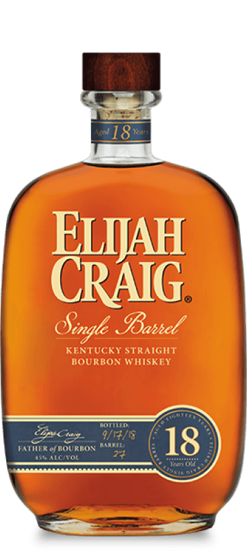 Buy Elijah Craig 18 Year Old Bourbon Whiskey 2020 Online -Craft City