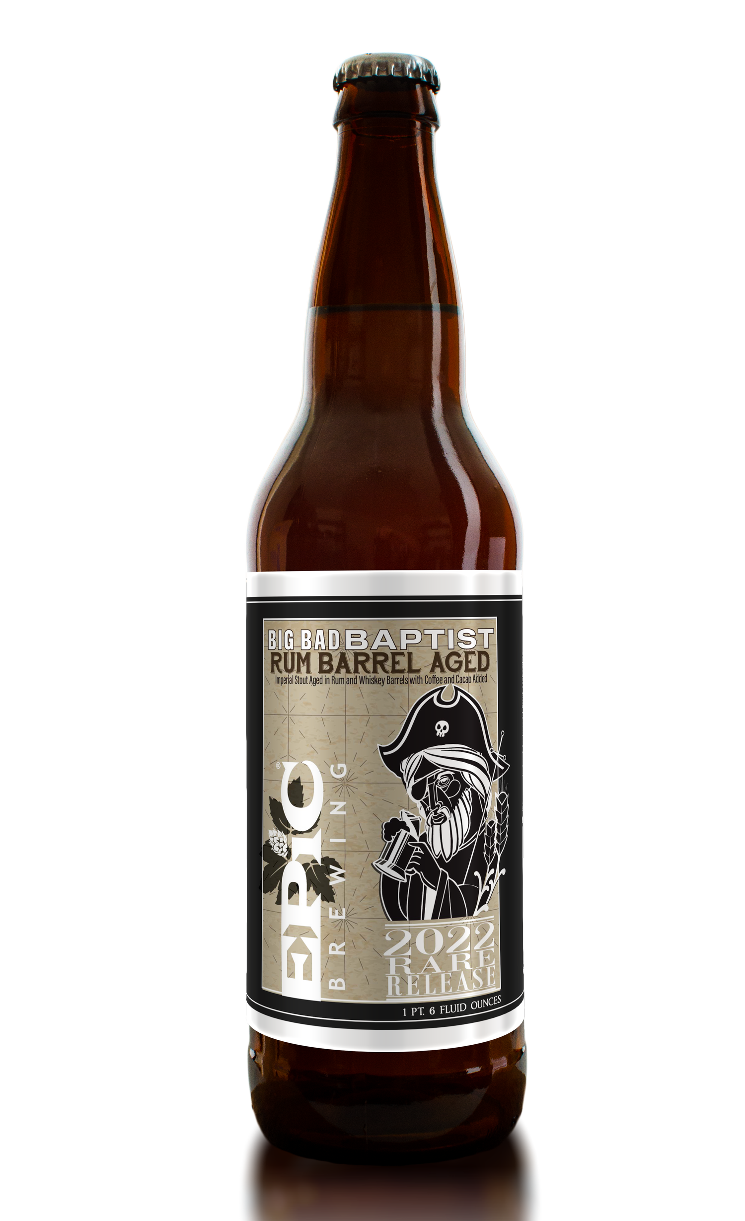 Buy Epic Big Bad Baptist Rum Barrel Aged Imperial Stout 2022 Online -Craft City