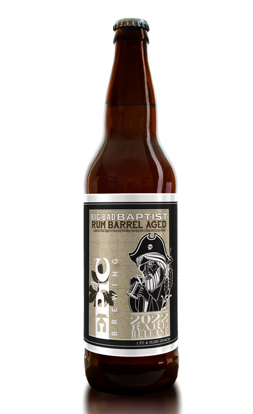 Buy Epic Big Bad Baptist Rum Barrel Aged Imperial Stout 2022 Online -Craft City