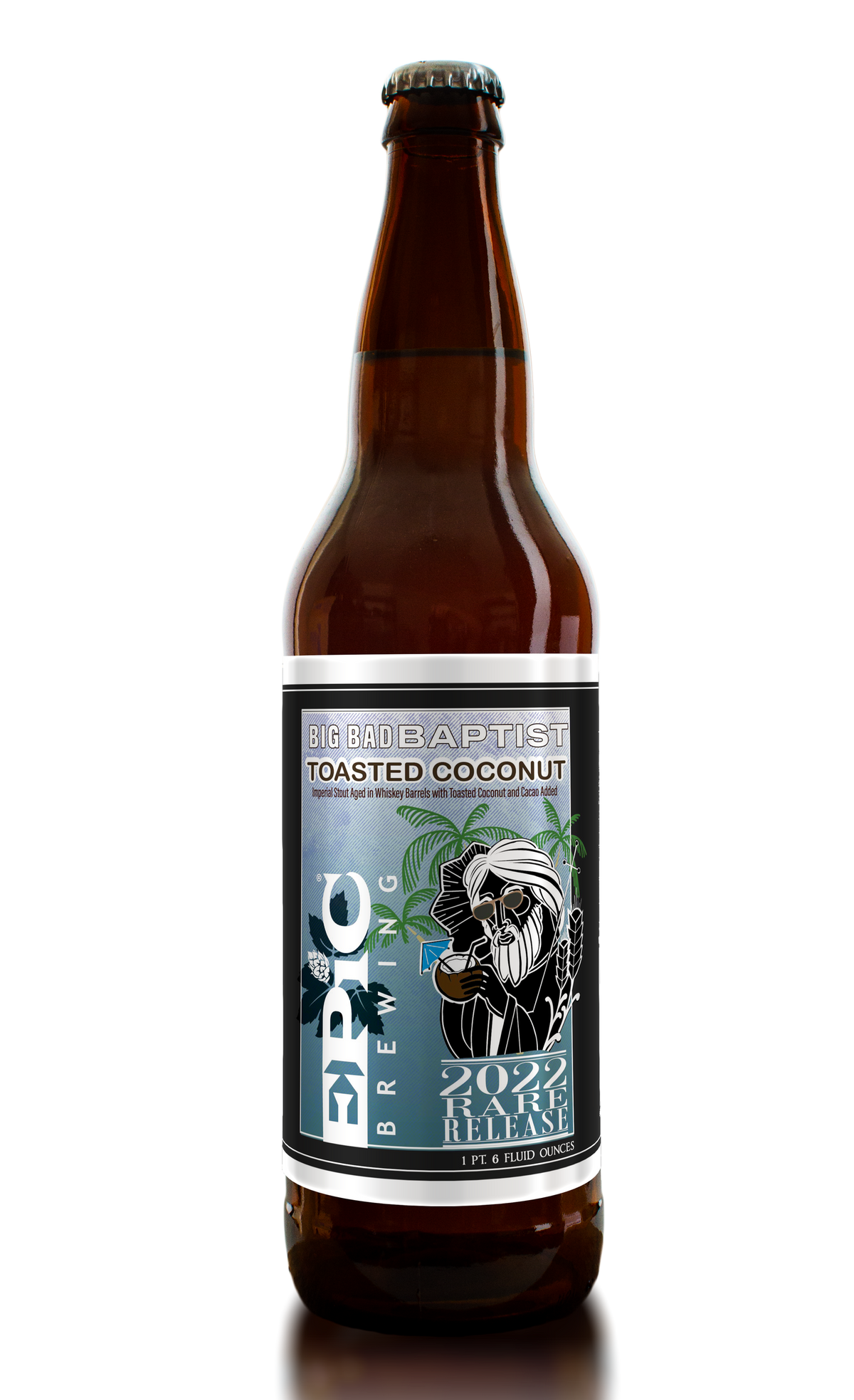 Buy Epic Big Bad Baptist Toasted Coconut Aged Imperial Stout 2022 Online -Craft City