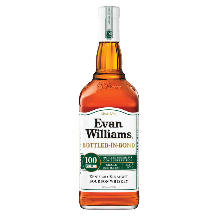 Buy Evan Williams Straight Bourbon White Label Bottled In Bond Online -Craft City