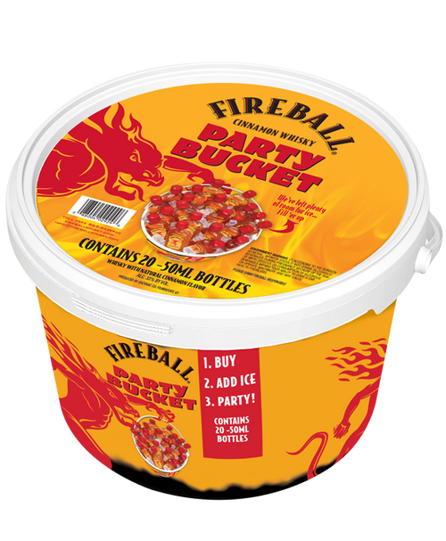 Buy Fireball Shots Party Bucket 20pk Online -Craft City